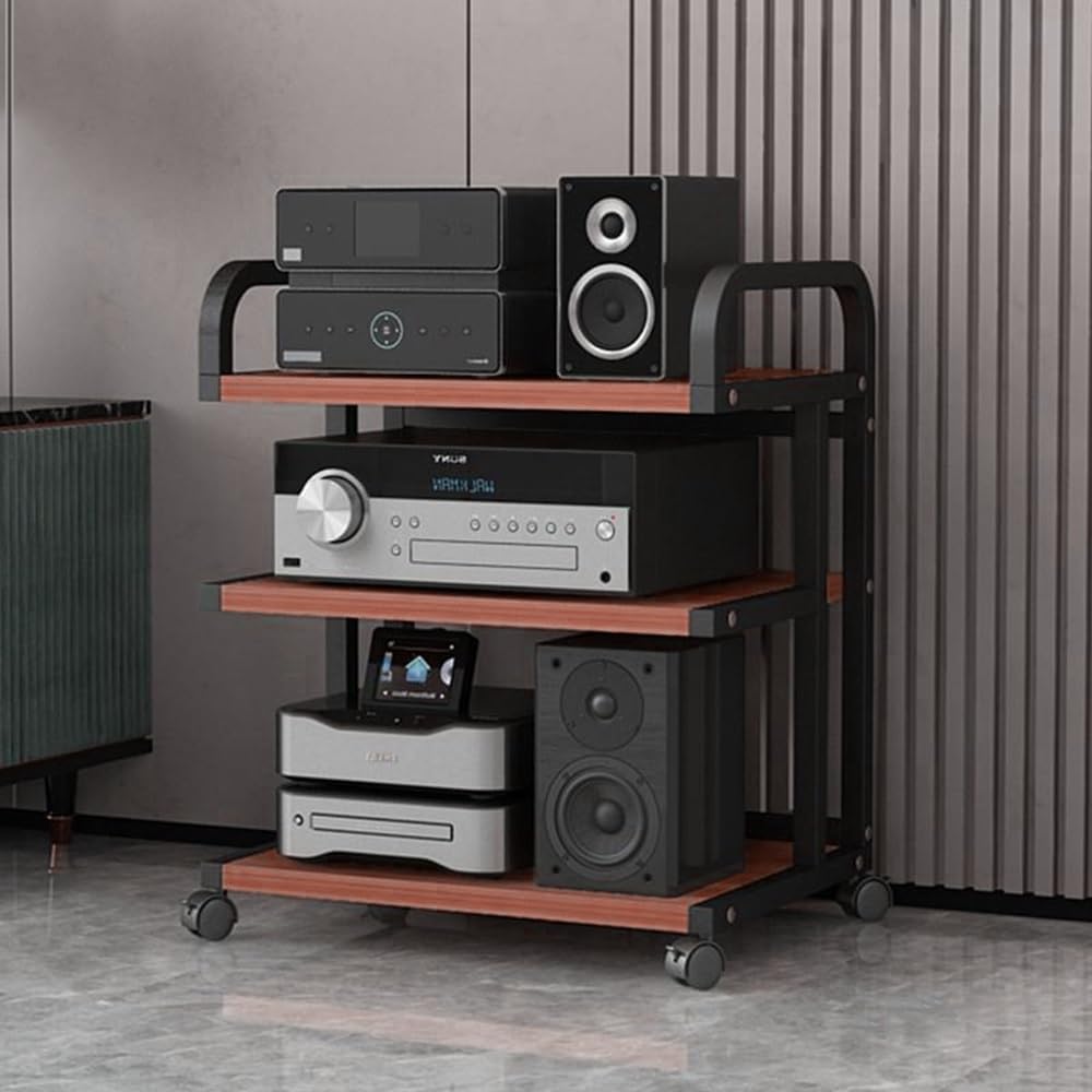 OUKEJNM 3/4/5 Shelf Audio Stereo Rack