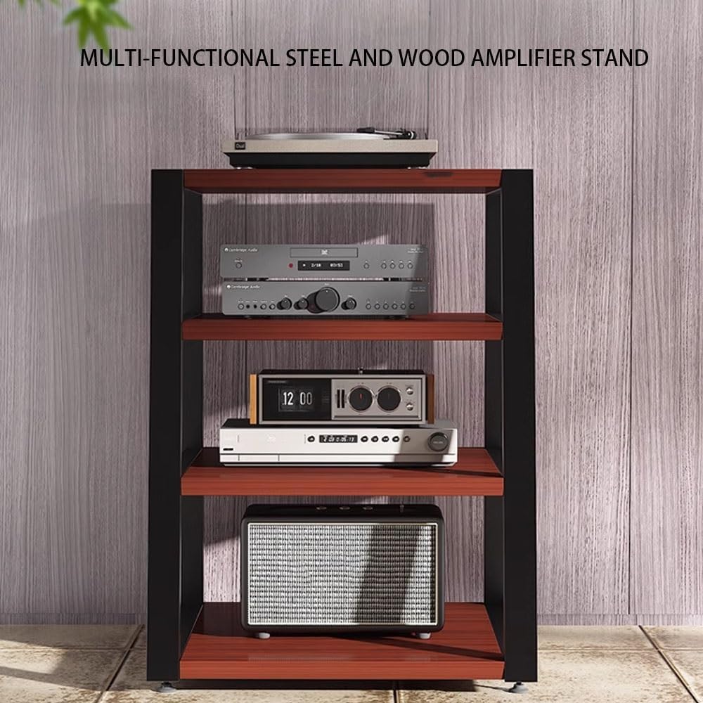 AV Media Stand Corner Shelf