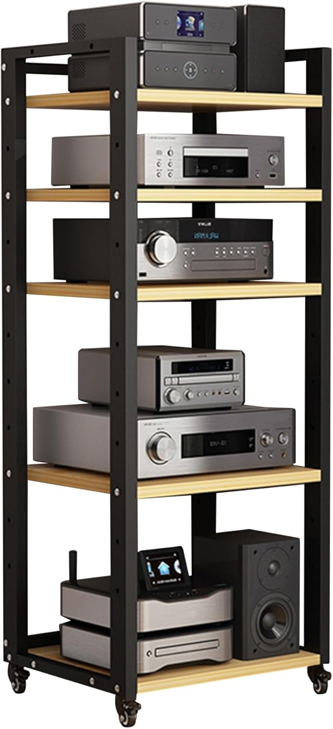 Modern Media Storage Cabinet for Audio and Video Equipment