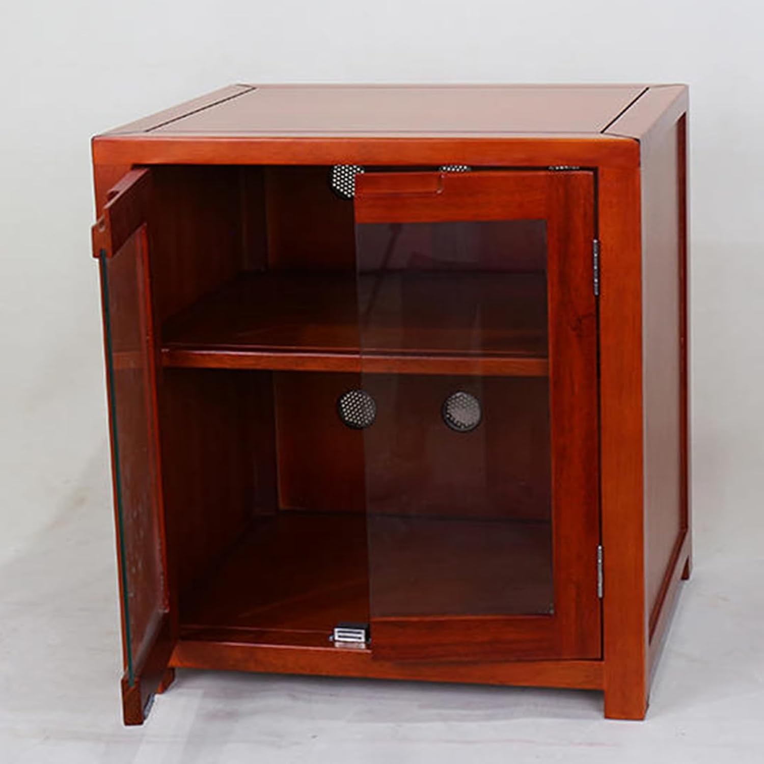 LYXWGRZD Wooden Media Stand