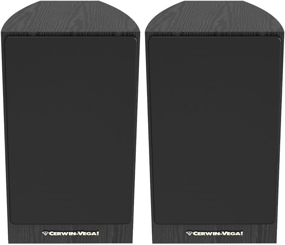 Cerwin Vega!LA Series 6.5 2-Way Bookshelf Speakers (Pair) - LA165B(Black)