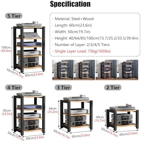 Audio Equipment Rack Cabinet