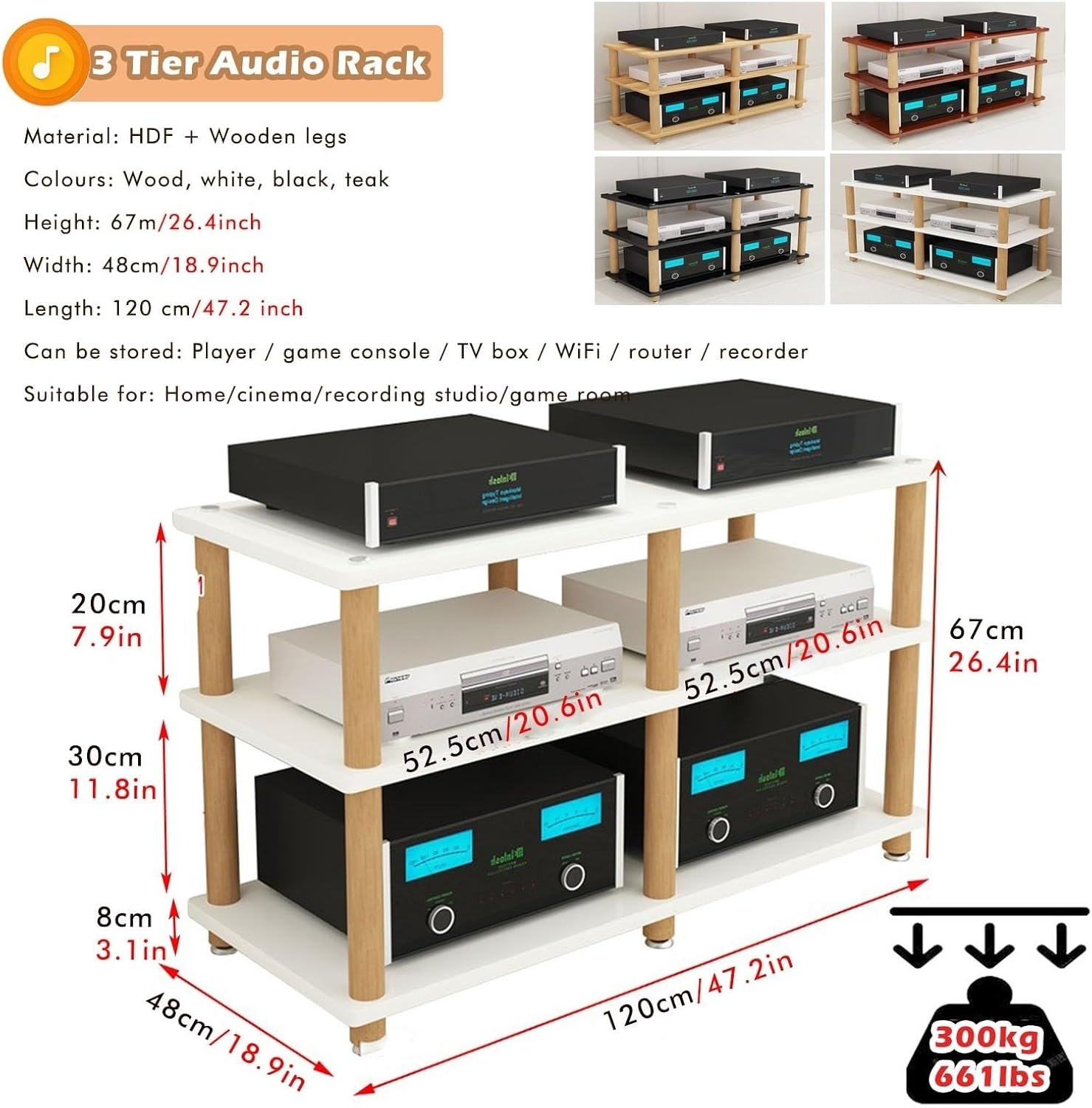 WLCGYD Av Media Stand 2 3 Tier