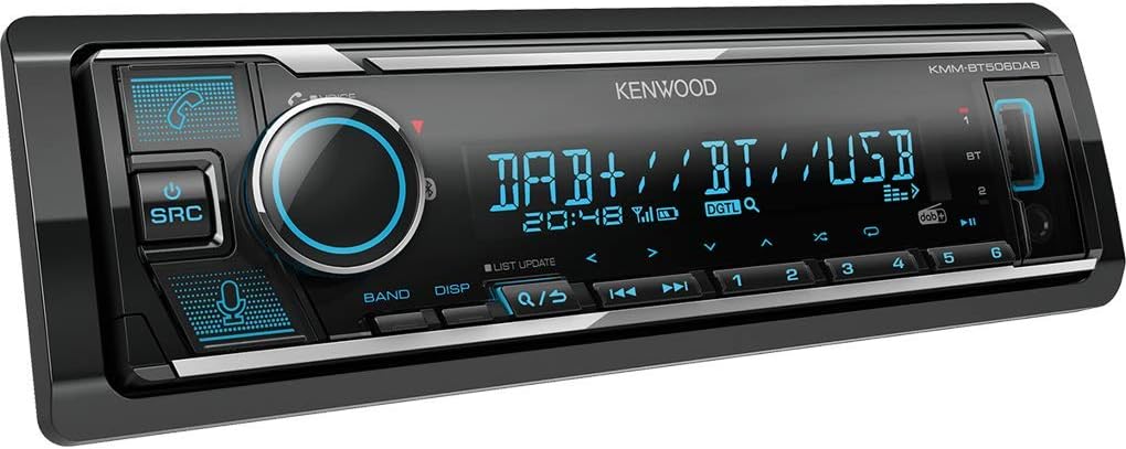 Kenwood KMM-BT506DAB Mechless Digital Media Receiver