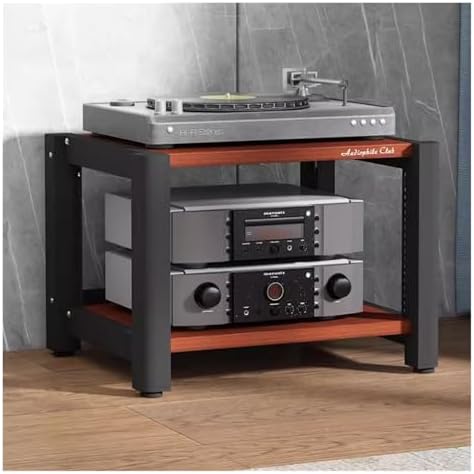 2/3/4/5 Tier Stereo Console TV Equipment Cabinet