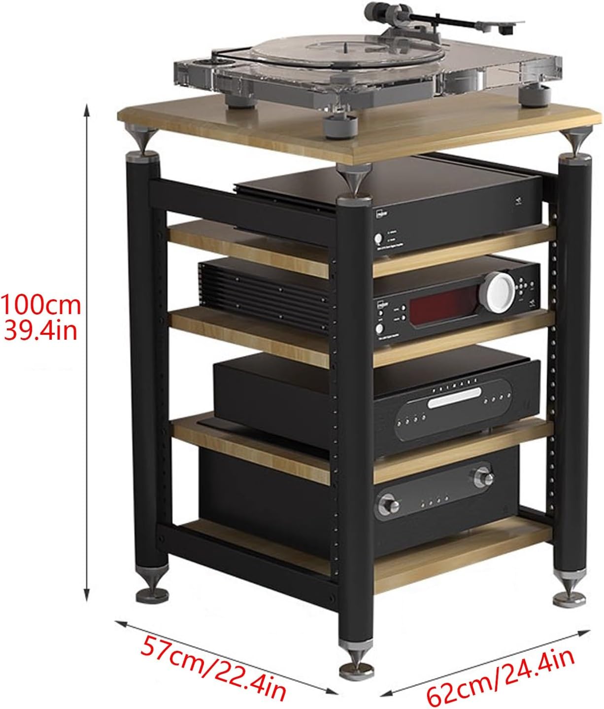 Audio Rack Stereo Cabinet