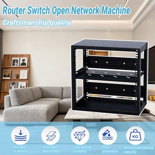 Wall Mounted 2-Tier DVD Component Shelf