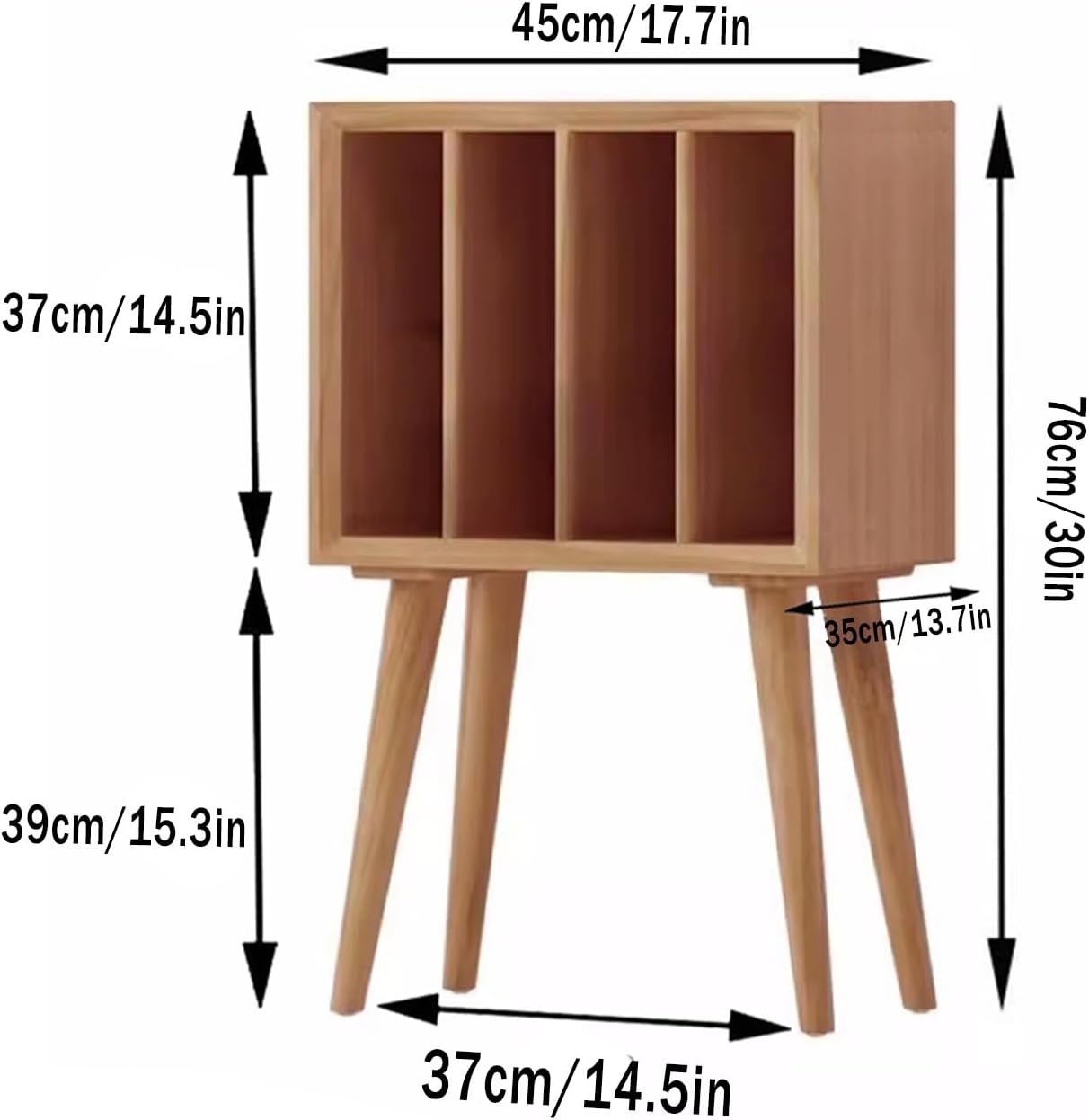 LYXWGRZD Wooded Media Storage Cabinet