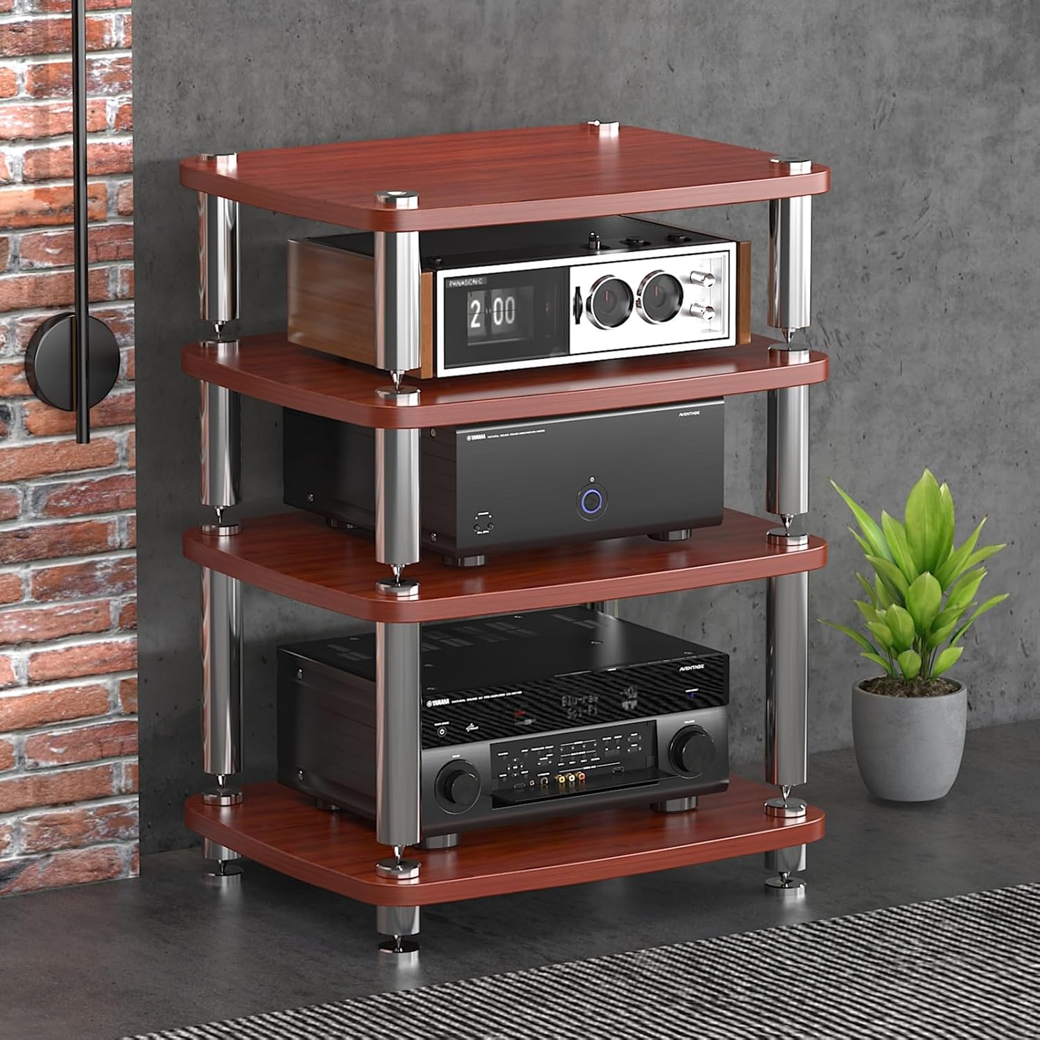 4-Tier Stereo Stand