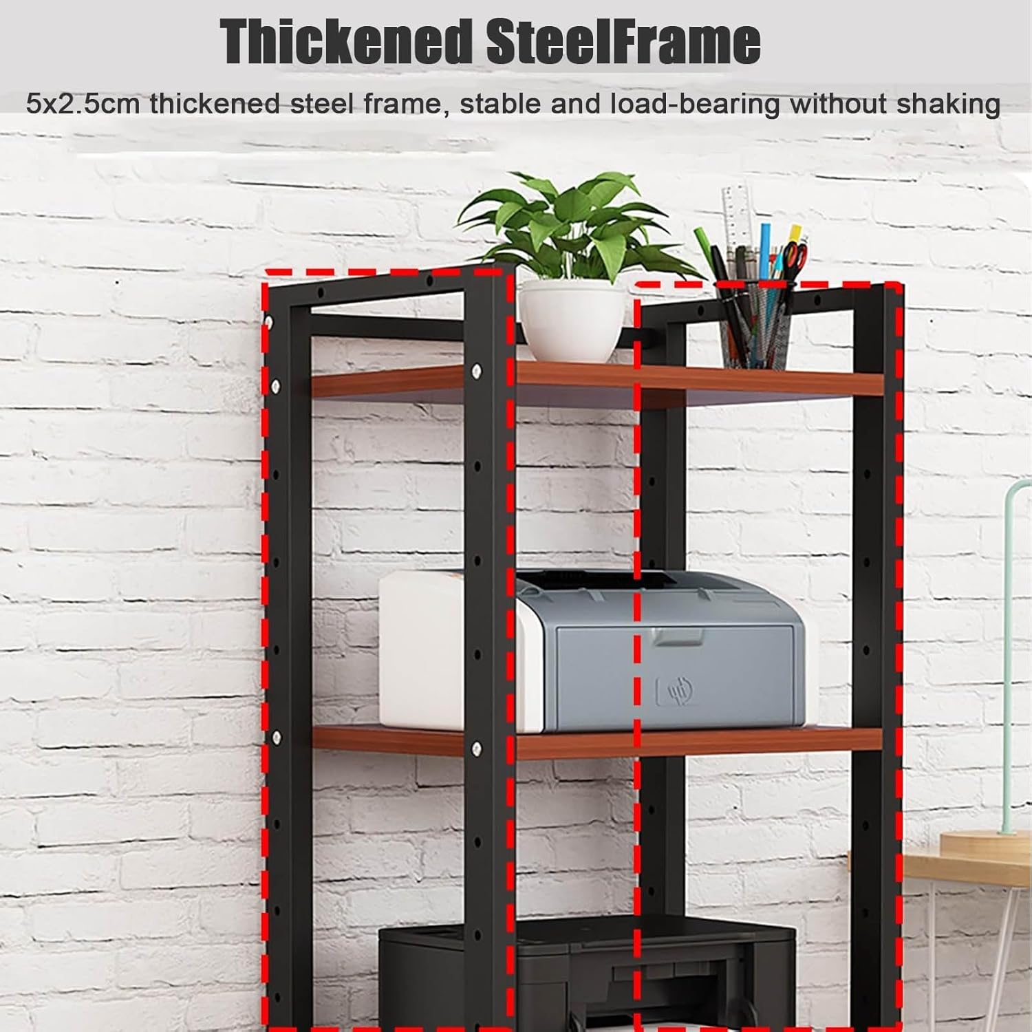 5/6/7 Tier Media Storage Cabinet