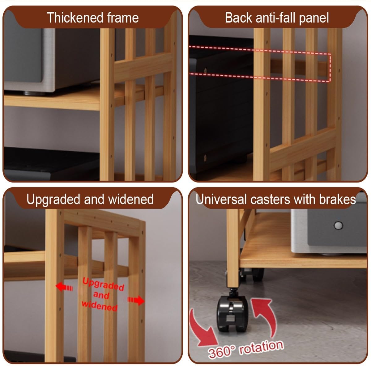 JDPYURV Audio-Video Media Stand