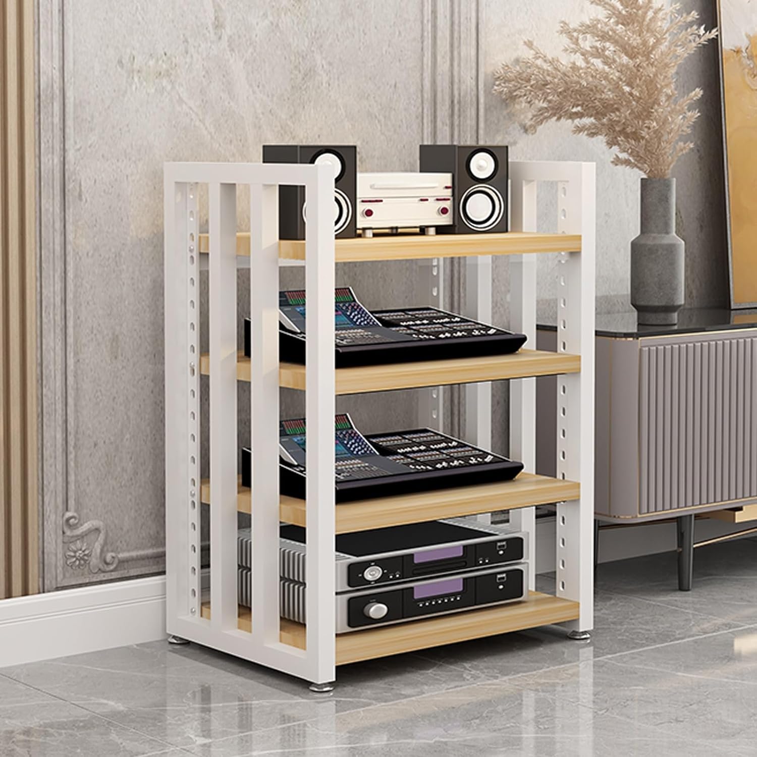 Zdlopteron Metal Audio Rack Shelf Tower