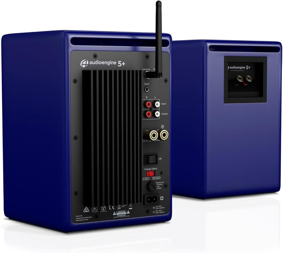 Audioengine A5+ Wireless Bluetooth Bookshelf Speakers - Premium 150W Stereo Speakers for Music