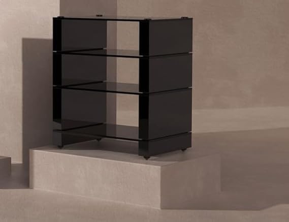 Blok STAX 2G - 4-Shelf Collection Stereo Shelf Systems (Supports Up to 88 lbs per Shelf)