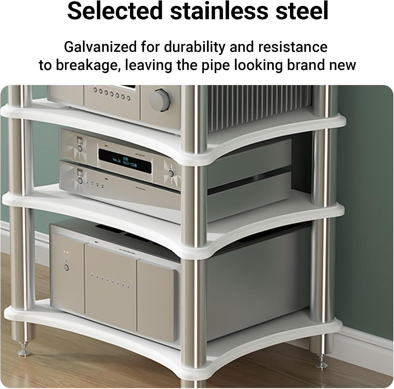 SEIFE 4-Tier AV Media Stand