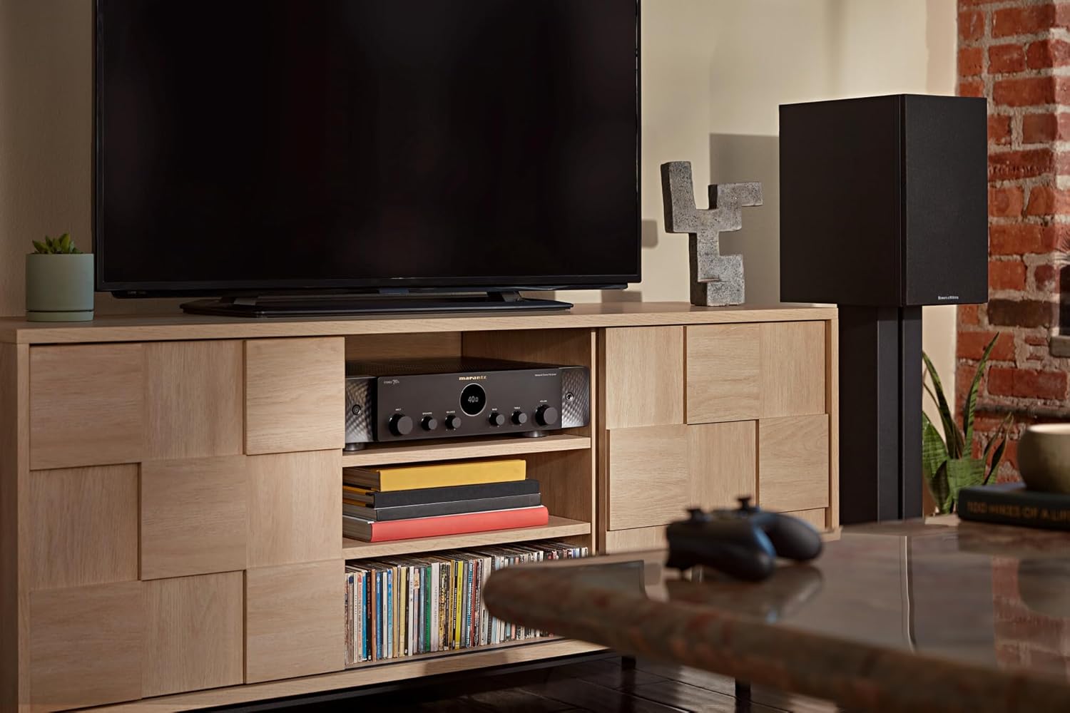 Marantz STEREO 70s 2-Ch AV Receiver (75W X 2) - 4K/120 and 8K Compact Home Theater Receiver