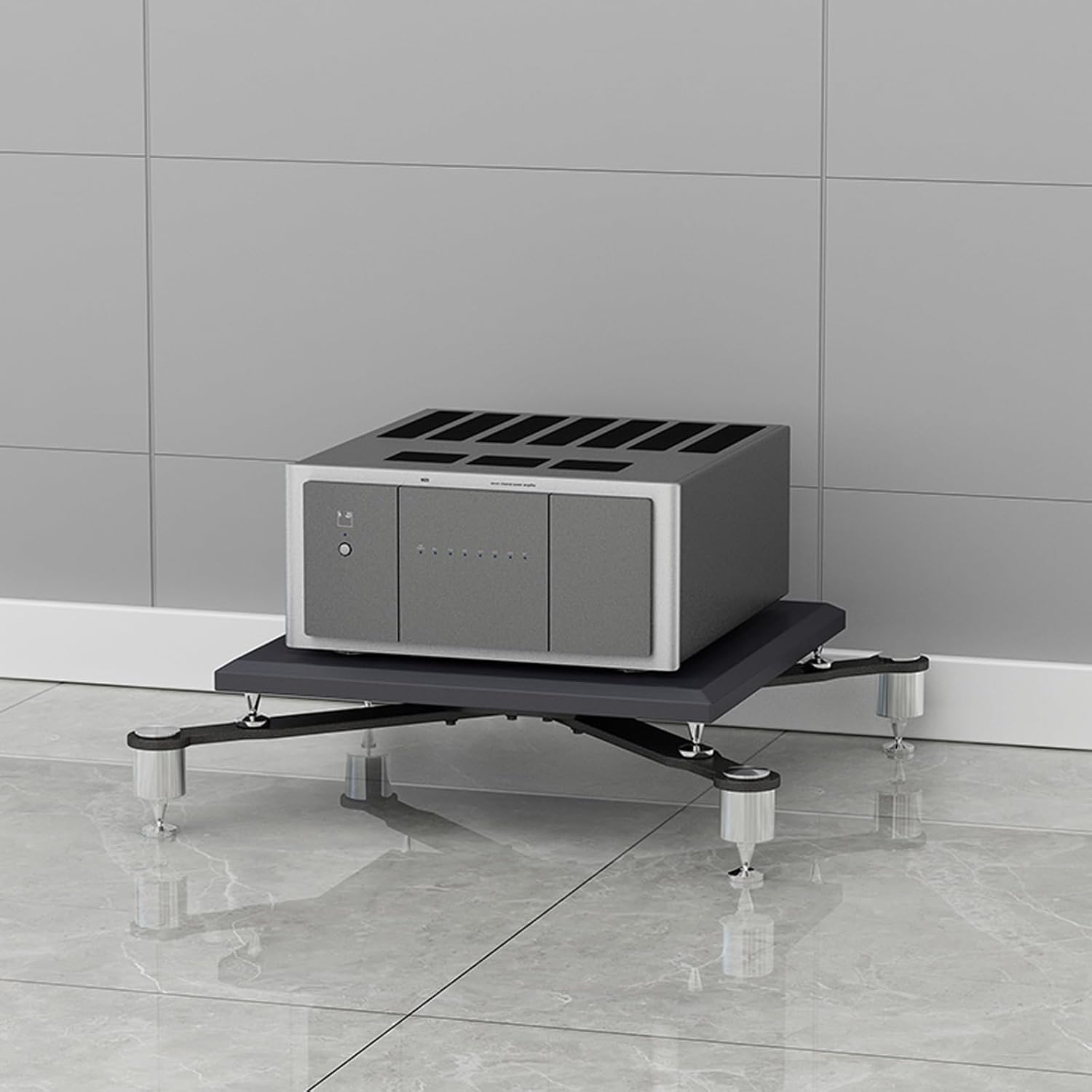 YITAYMLI 1/2/3/4 Tier Tower AV Media Rack Stand