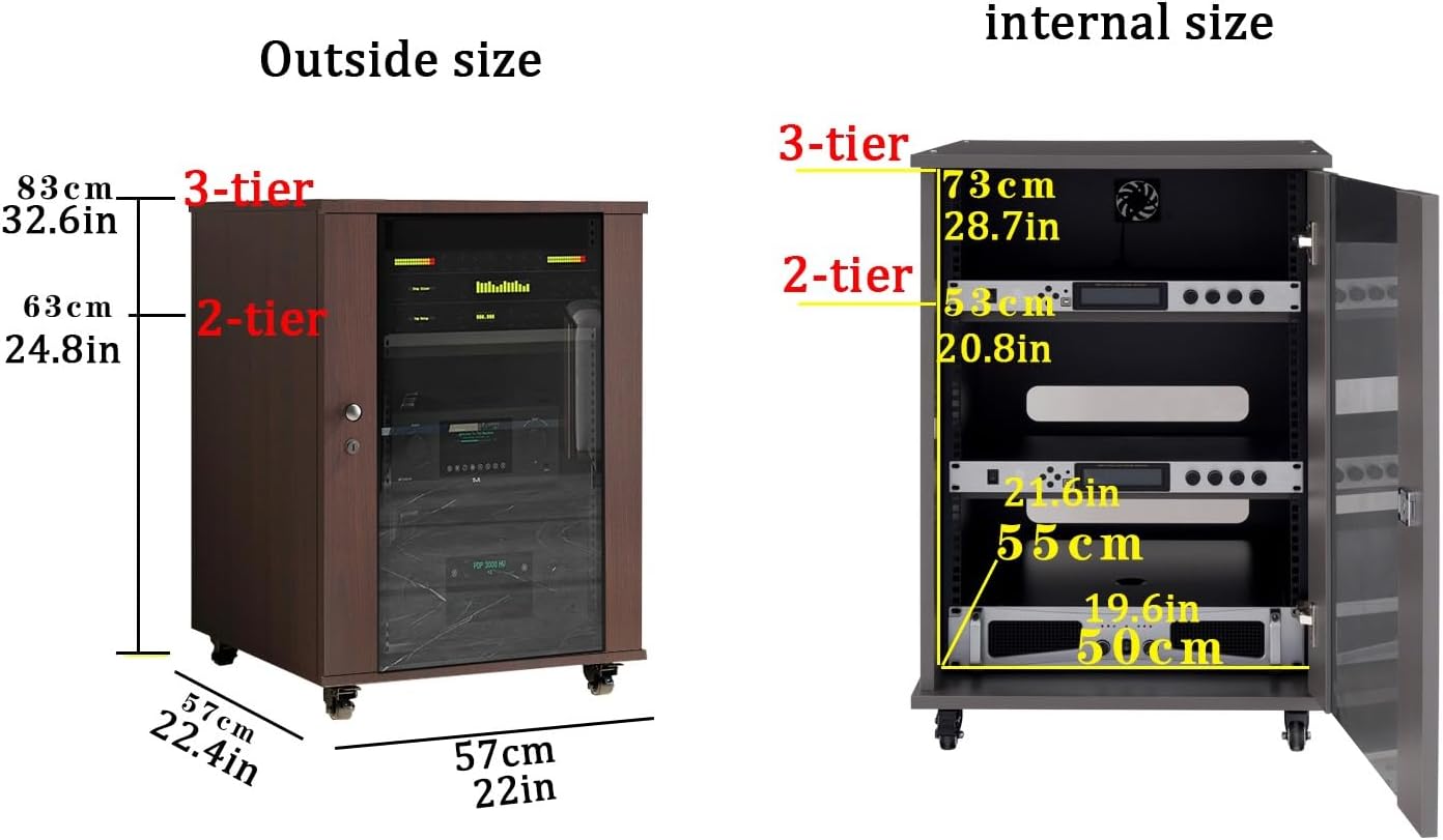 JIAOCKJIAO AV Stereo Cabinet