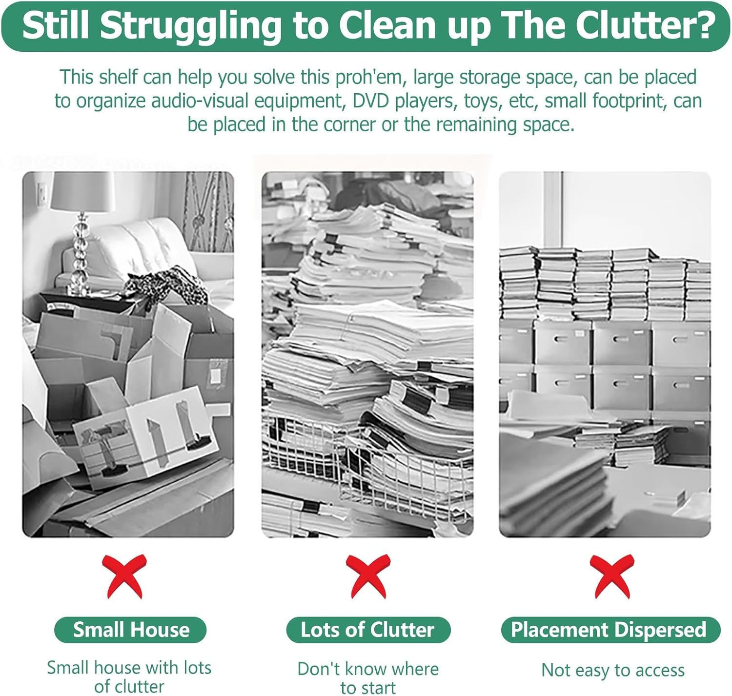 85Cm High Amplifier Rack Shelf/Audiovideo Shelving