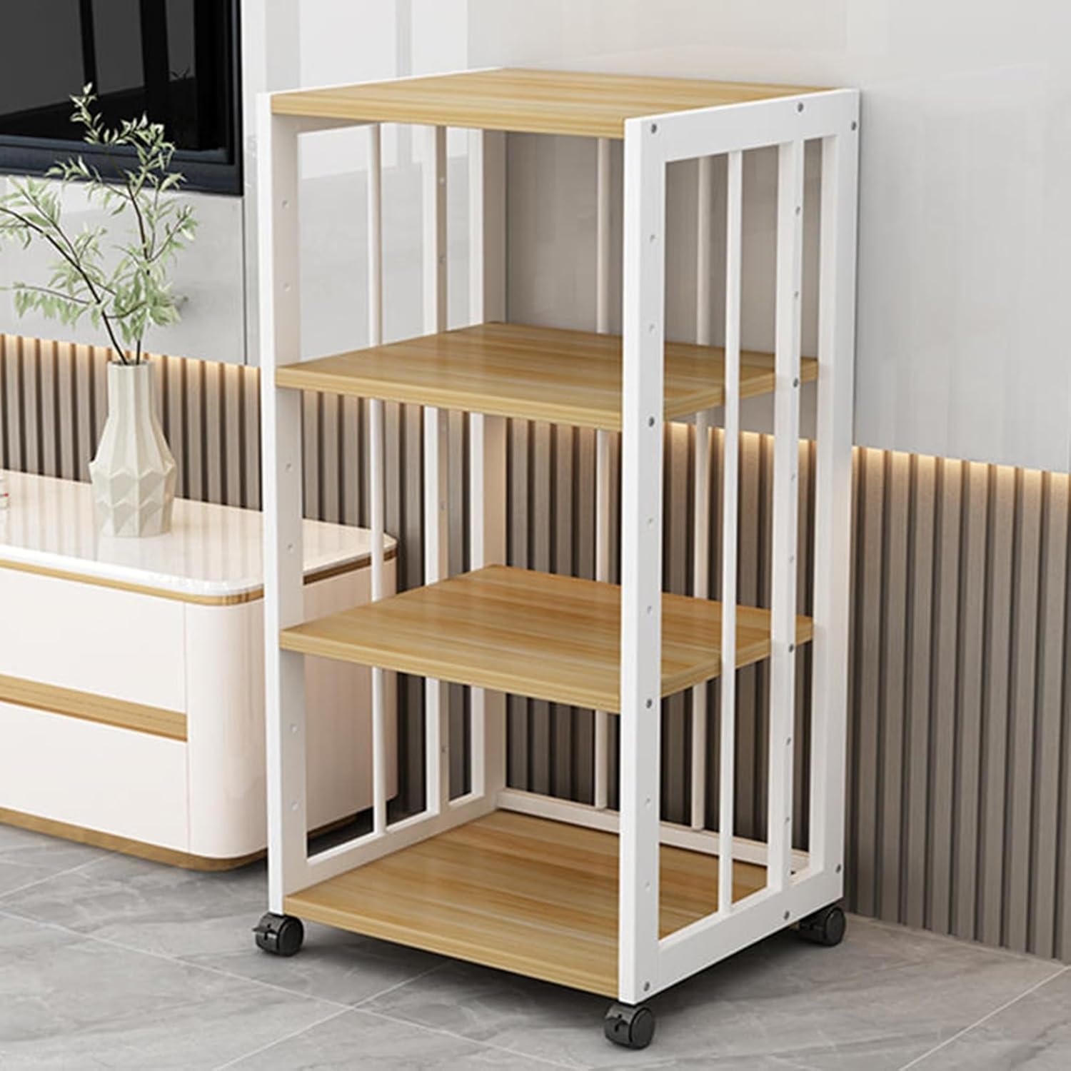 LYXWGRZD 4-Tier AV Media Stand