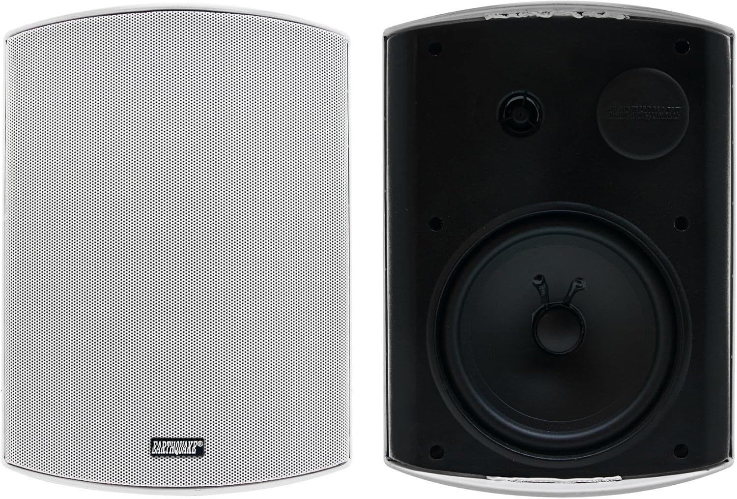 Earthquake Sound AWS-602W All-Weather Indoor/Outdoor Speakers (Matte White