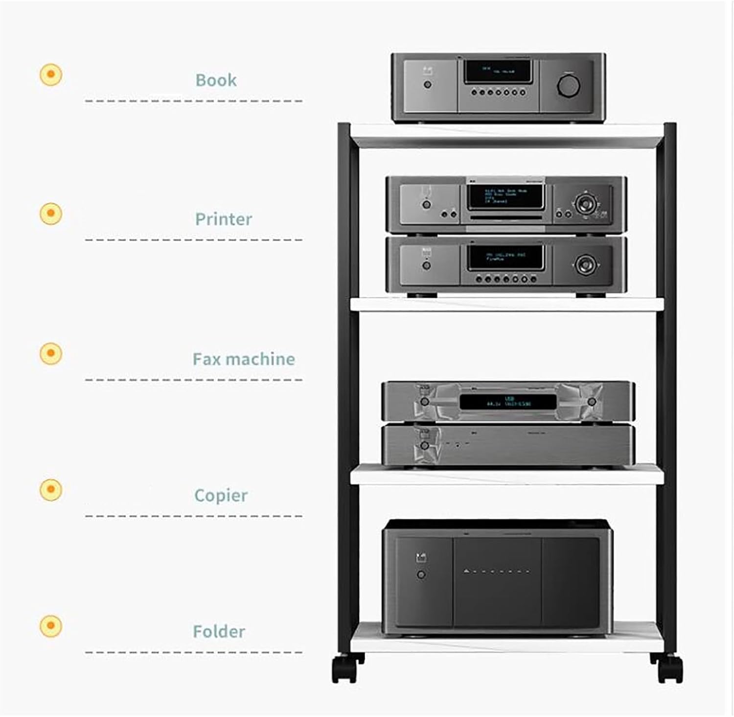 4/5 Tier AV Media Stand