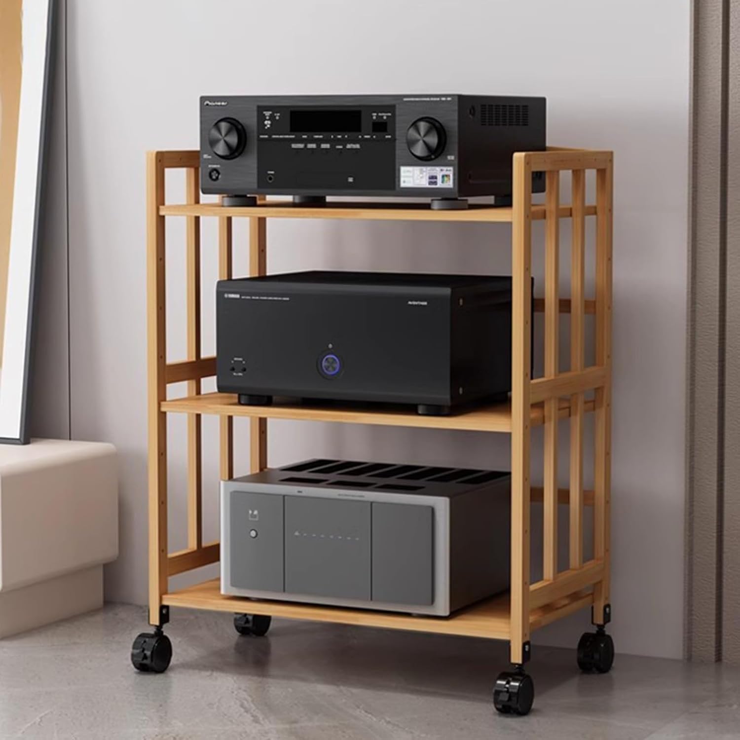 Blazea Audio Video Shelving Stand Space Saving