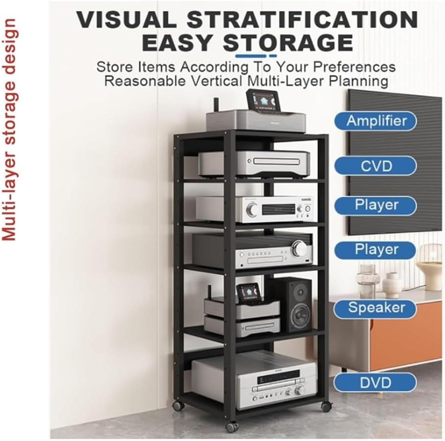 DARZYS AV Media Stand