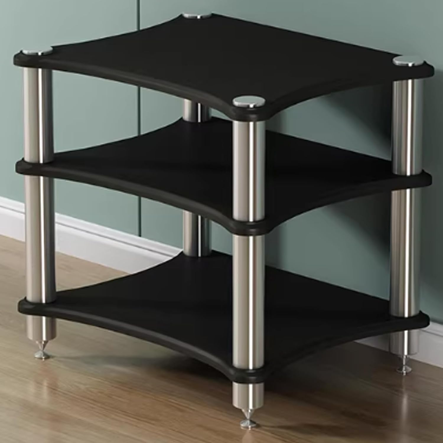 YUGXTH Stereo Stand Audio Rack Media Shelf