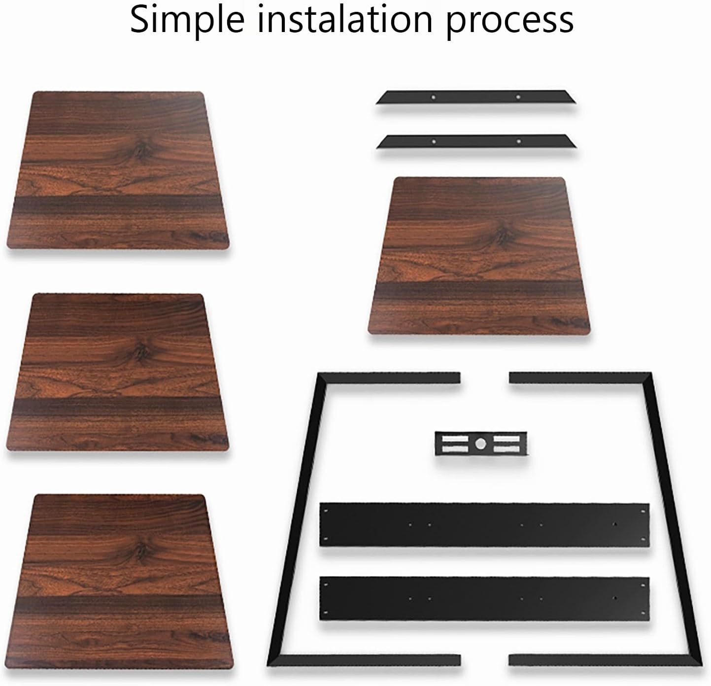 HOLGVE 4 Tier Video Media Stand