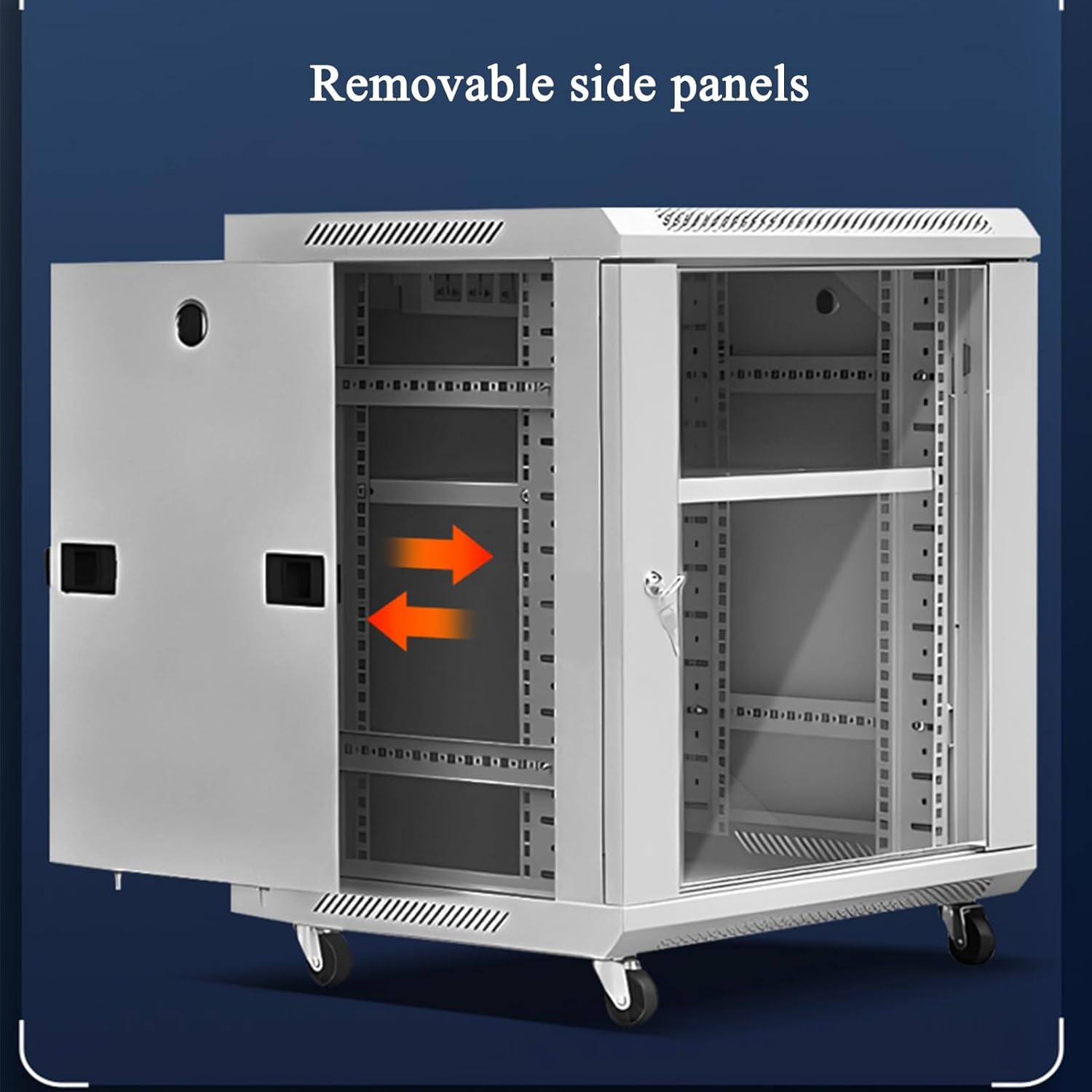 GUAWJRZDP Steel Stereo Cabinet