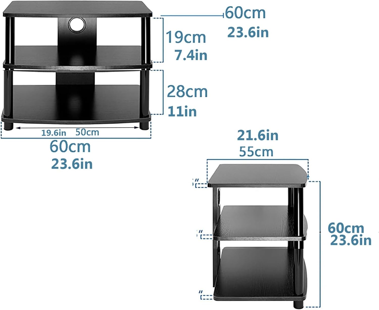 ZGNMK Modern HiFi Audio Rack