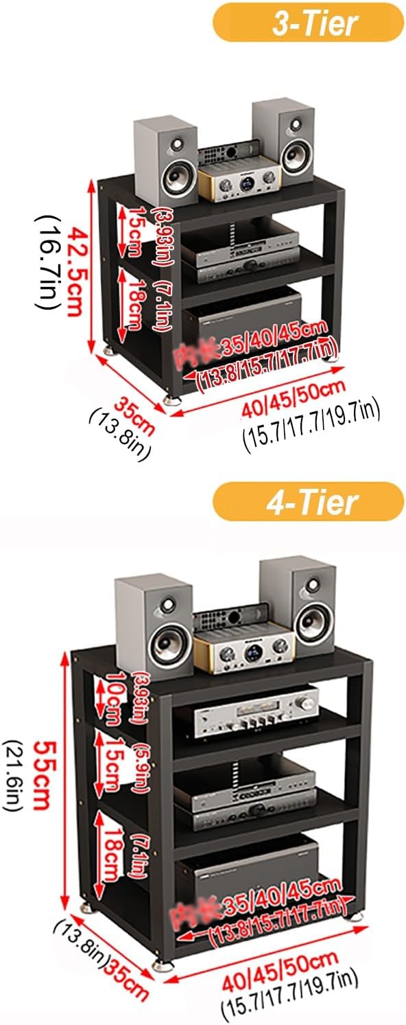 XingLi 3/4-Tier AV Media Stand