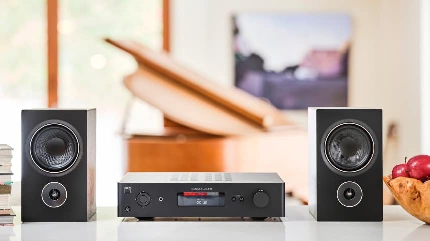 PSB Speakers Alpha P5 Bookshelf Speaker - Black Ash