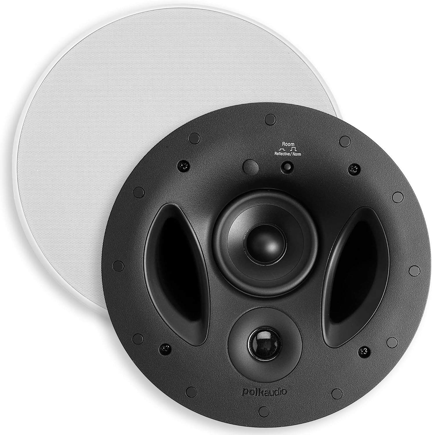 Polk Audio 90-RT 3-Way in-Ceiling Speaker - The Vanishing Series | Perfect for Mains