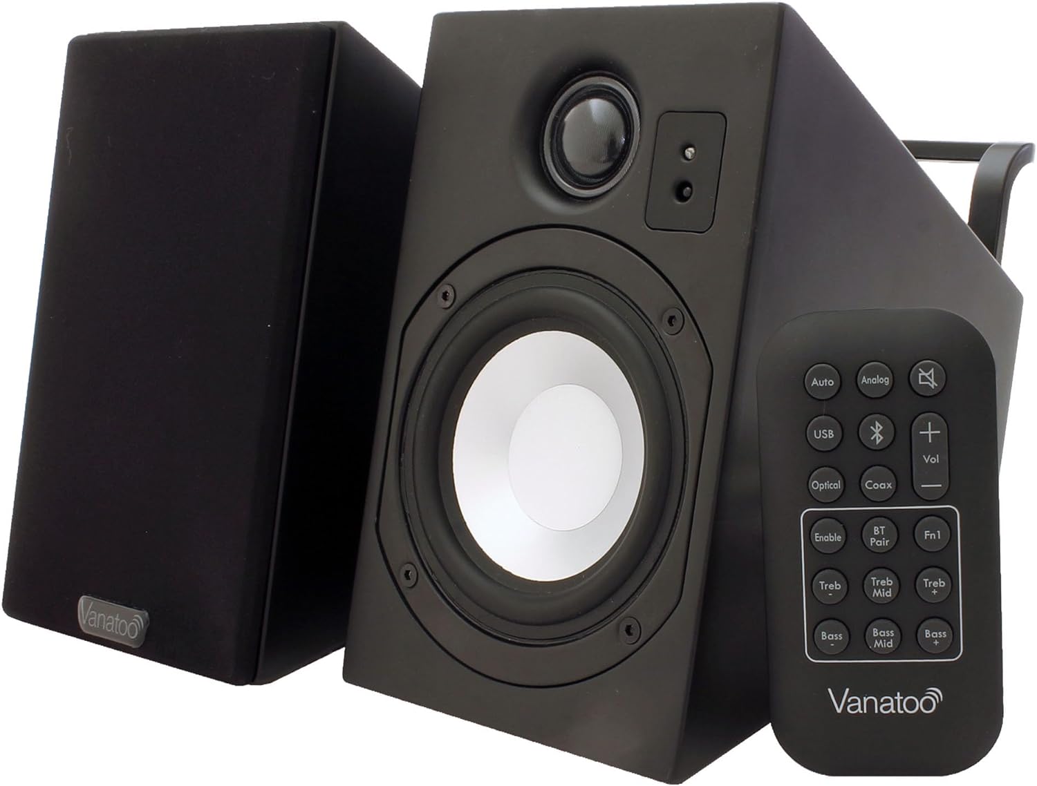 Vanatoo Transparent Zero Plus Near Field Studio Monitor Speakers Pair for TV