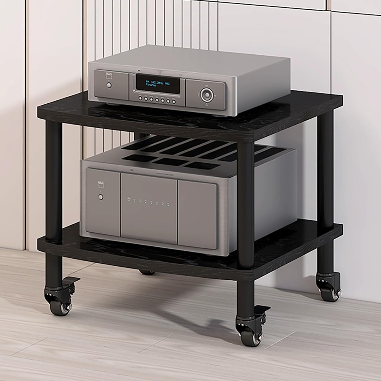 JIAOCKJIAO Movable Audio Rack