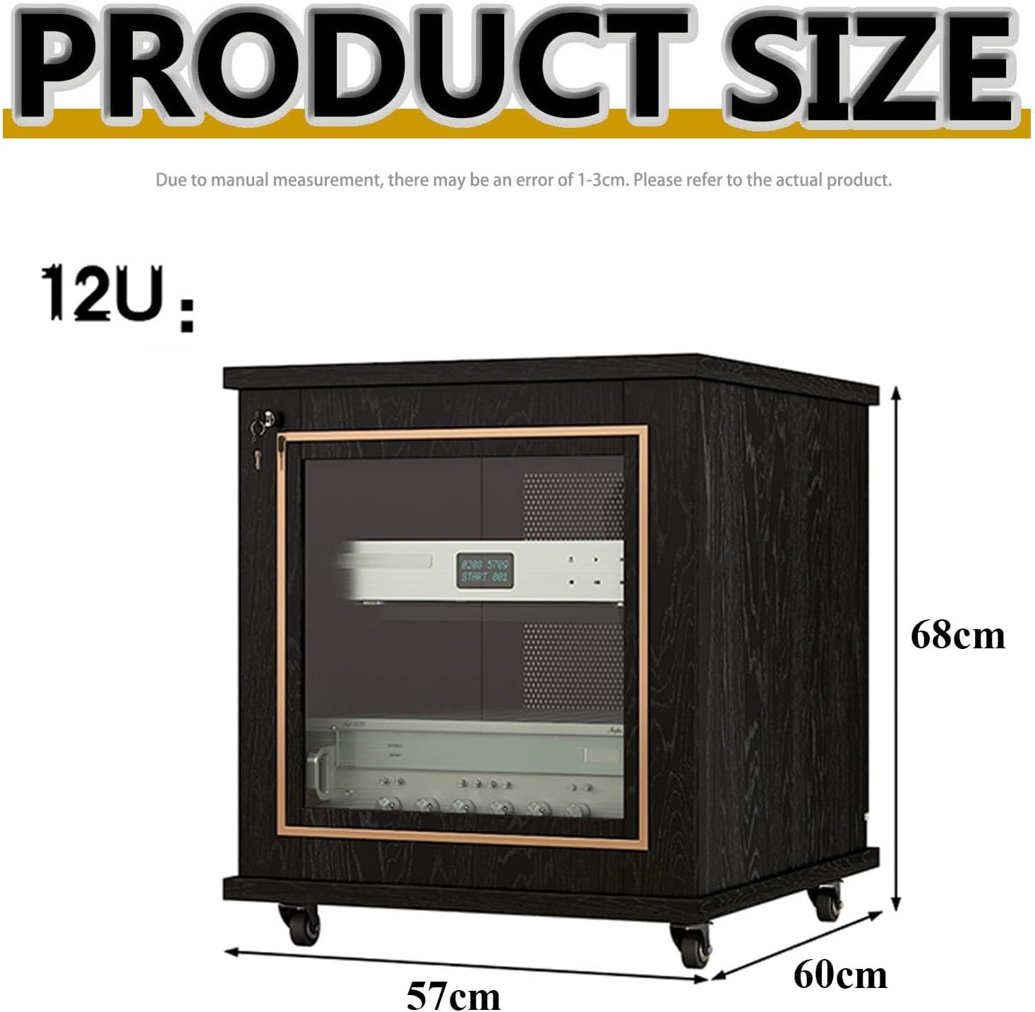 LIHDNGXM 12/16/20/24U Stereo Cabinet