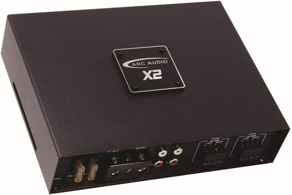 Arc Audio X2 450.4 4-Channel Class-D Microprocessor Amplifier (Renewed)