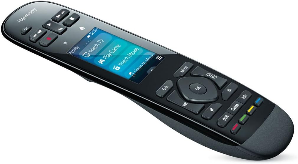 Logitech Harmony Ultimate One 2.4in Touchscreen Universal Remote for 15 Devices (Renewed)