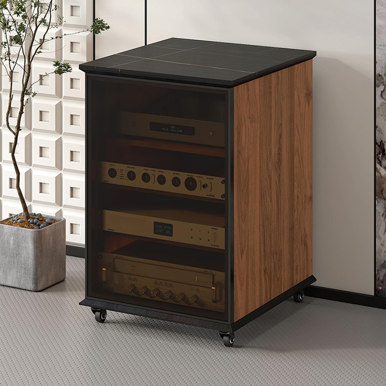 LIHDNGXM AV Audio Rack