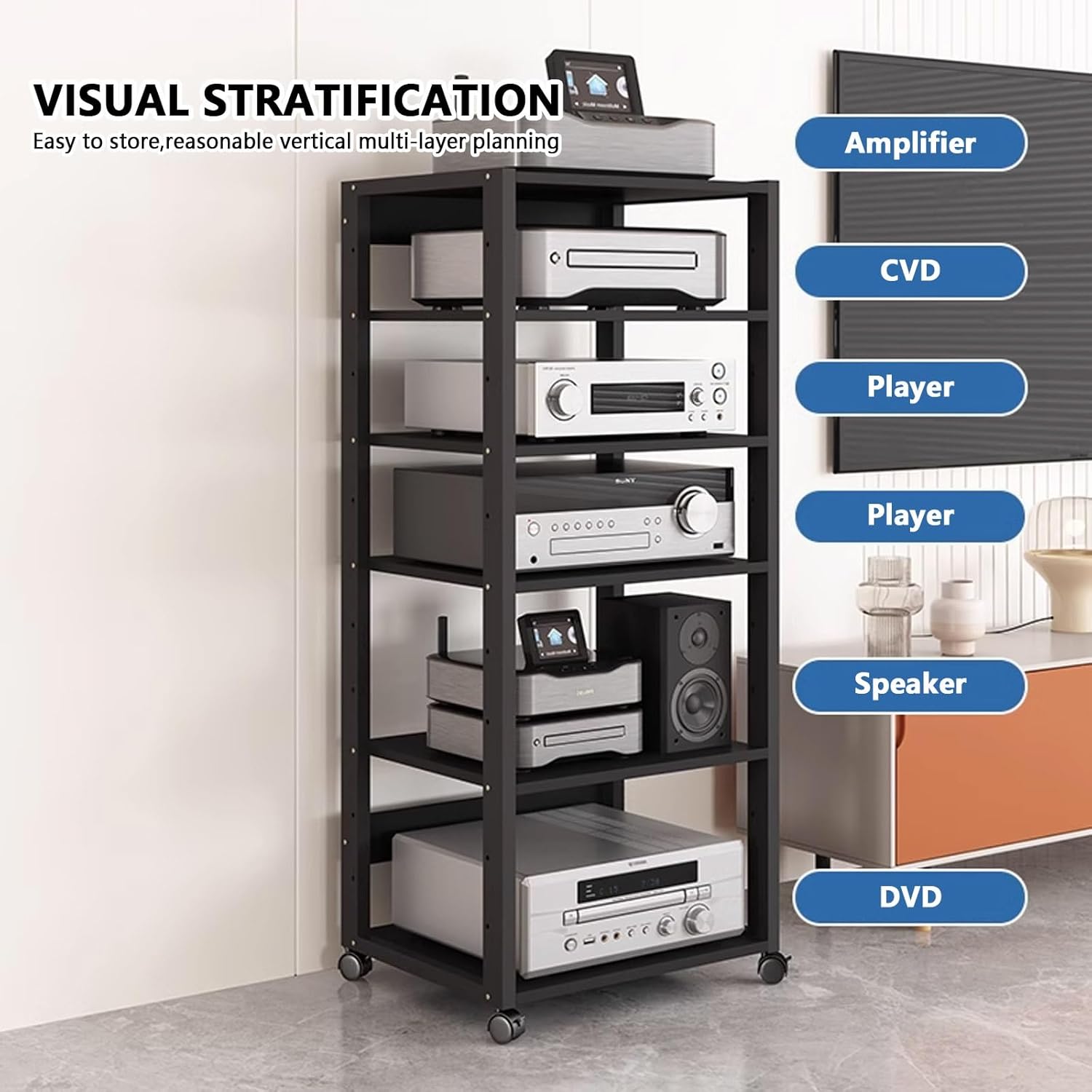DSEWTEZXI Modern Console Cabinet
