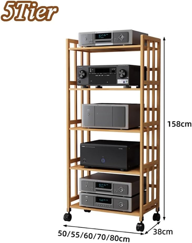 AV Media Stand with Wheel