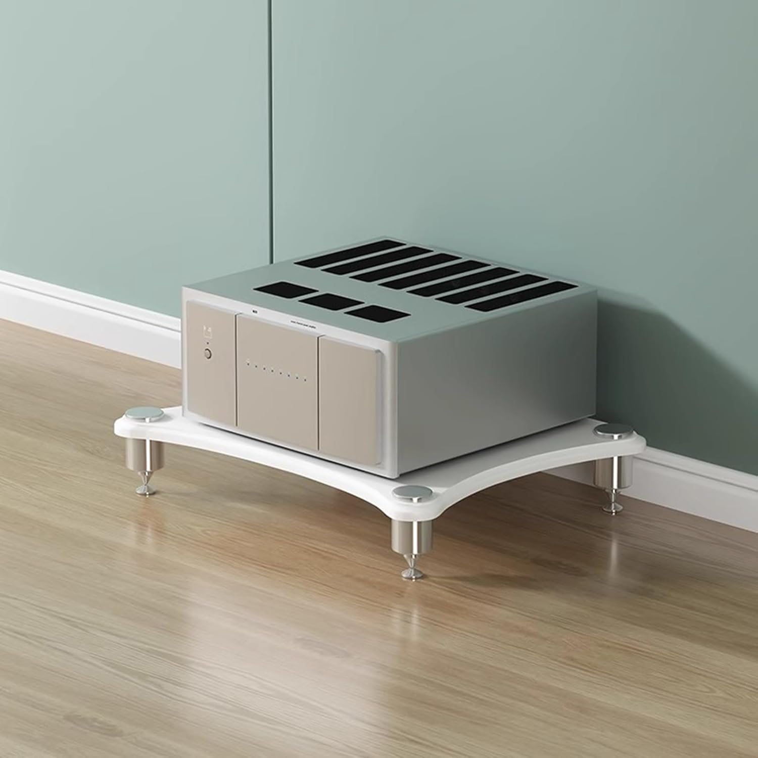 Wood Audio Cabinet Rack