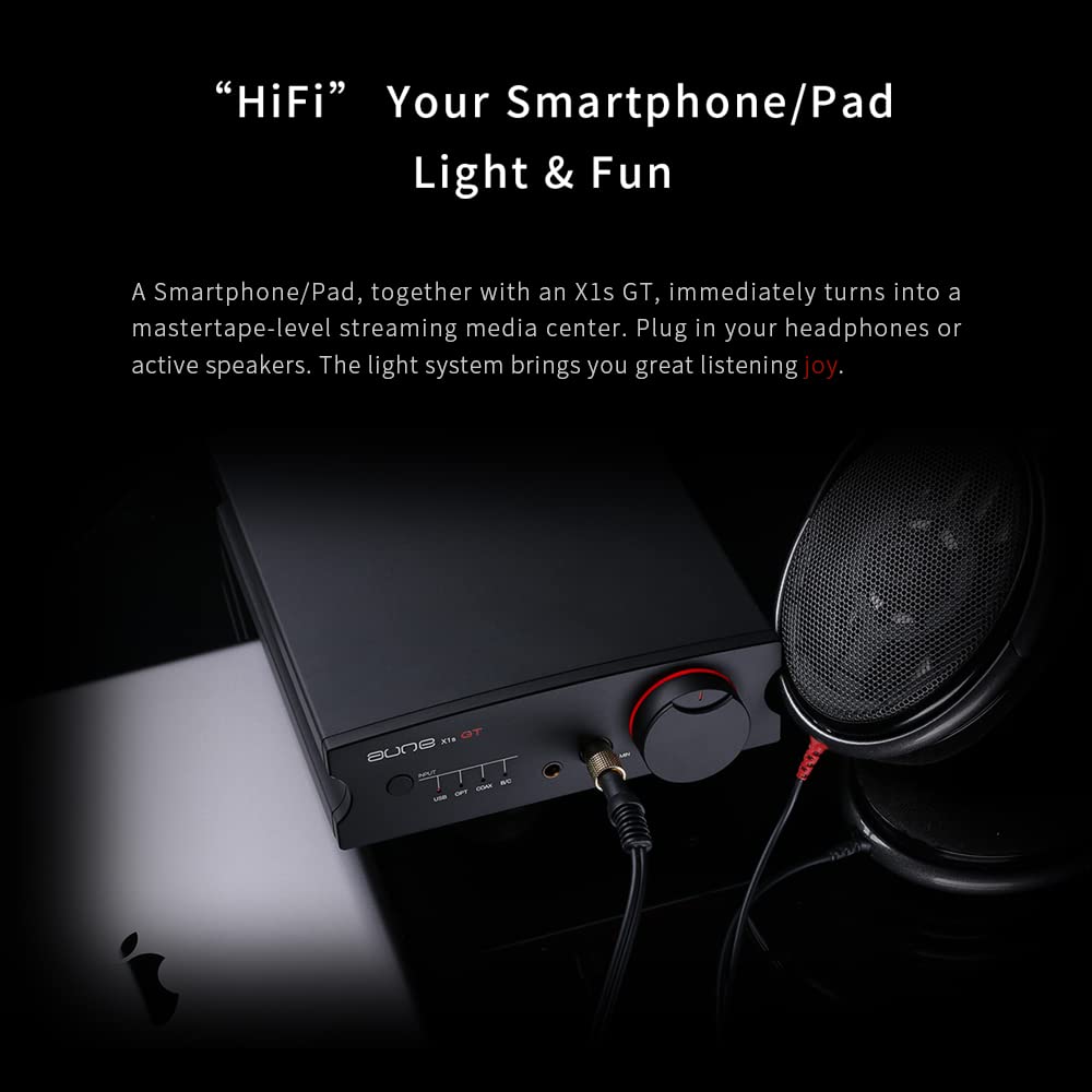 aune X1s GT Hi-Res DAC 768kHz/32bit DSD512 with PLL