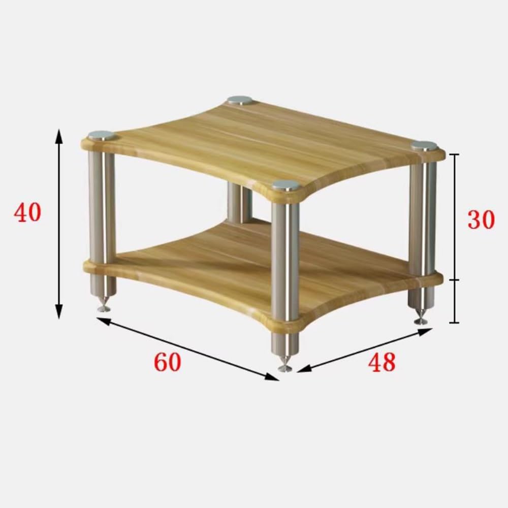 DLYZAYE 1 2 3 4 Tier Audiovideo Media Stand