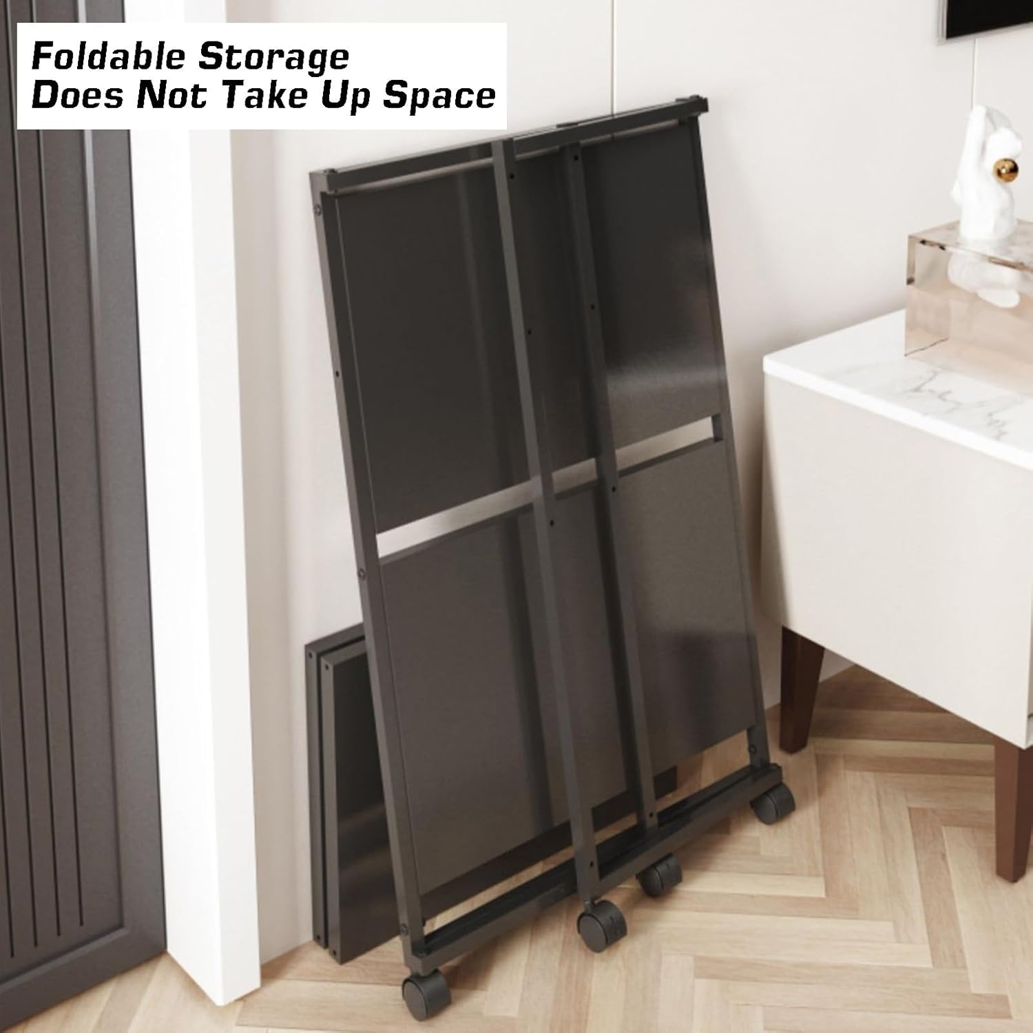 4 Layer Movable AV Media Stand