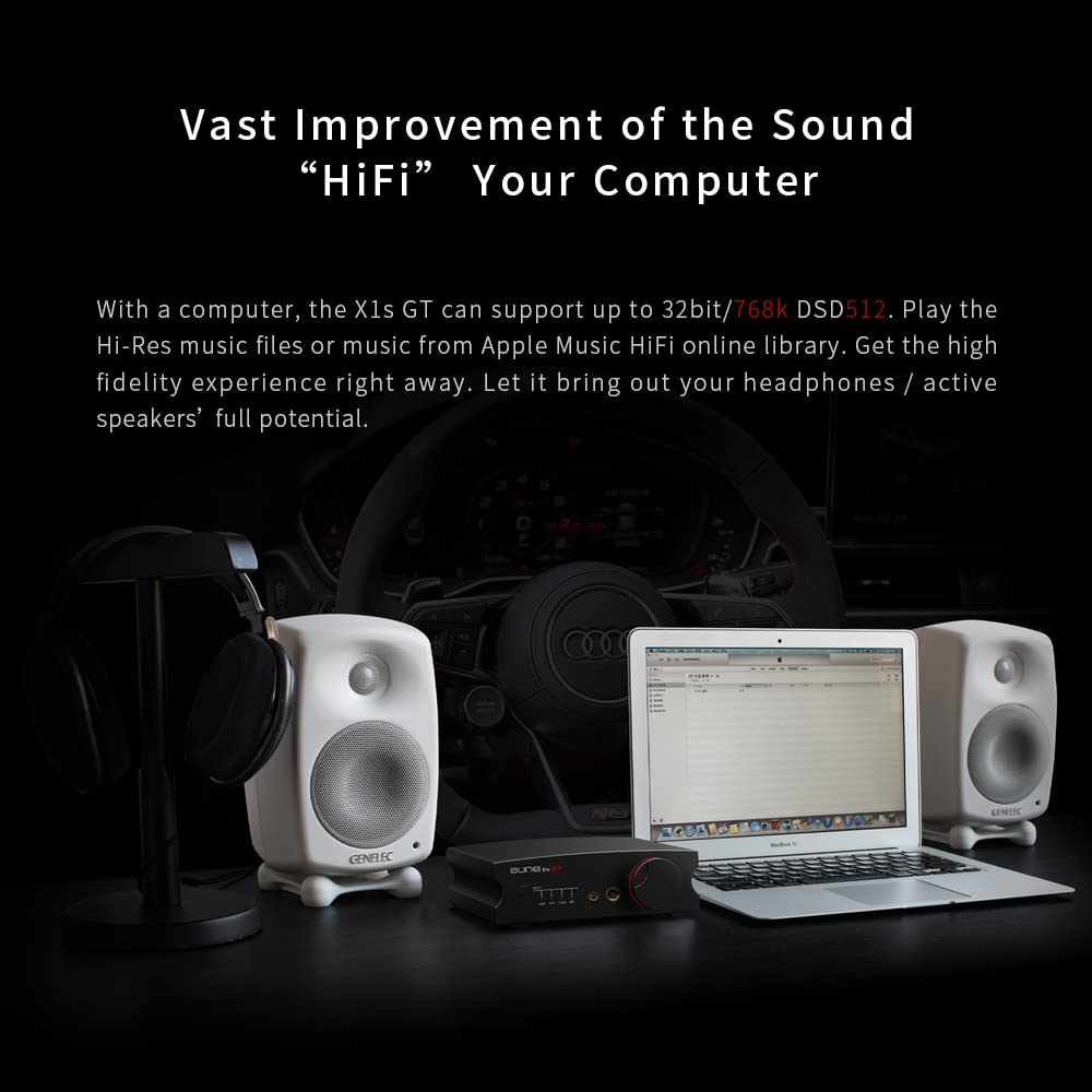 aune X1s GT Hi-Res DAC 768kHz/32bit DSD512 with PLL
