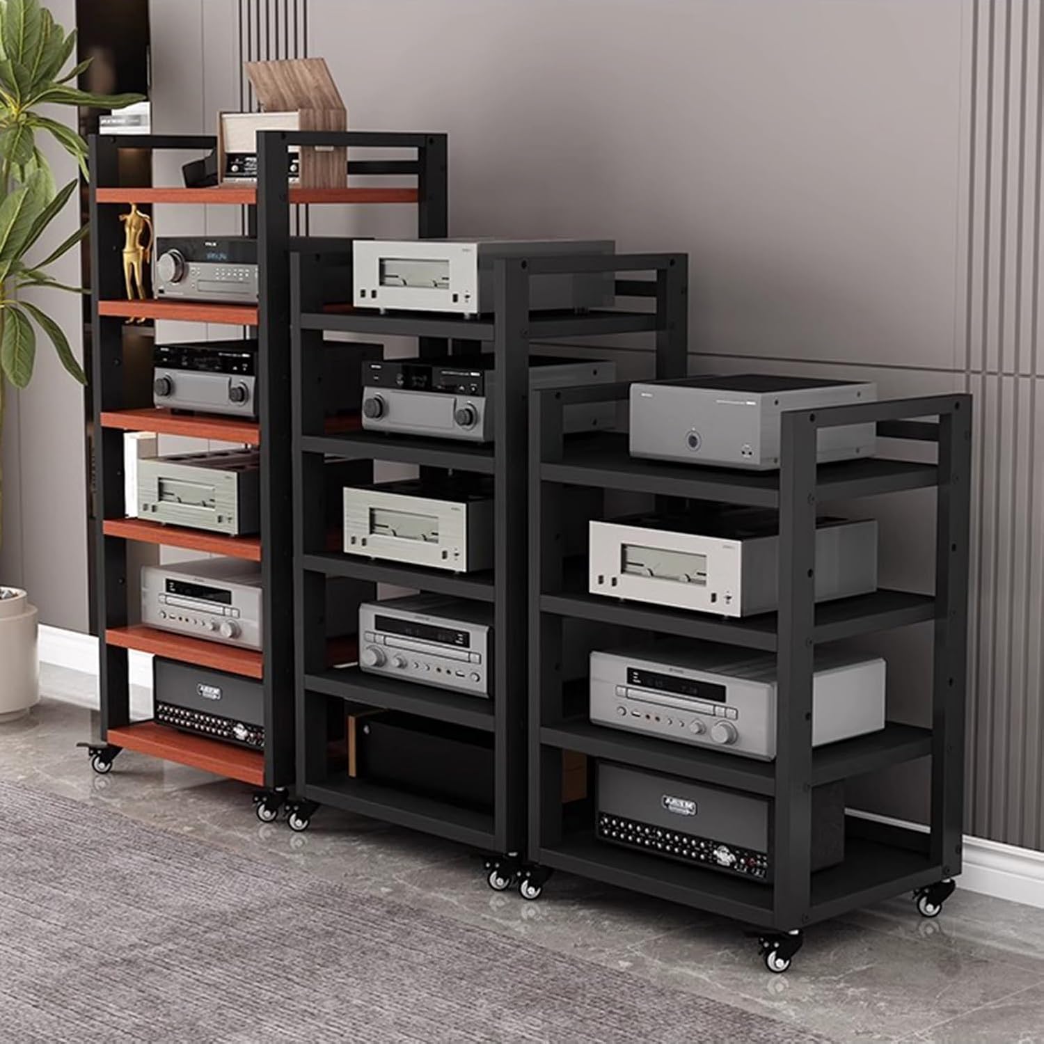 4-Tier AV Media Stand