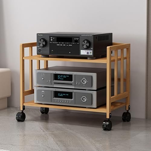 2/3/4/5-Tier AV Media Stand Audio Rack CD Player Stand